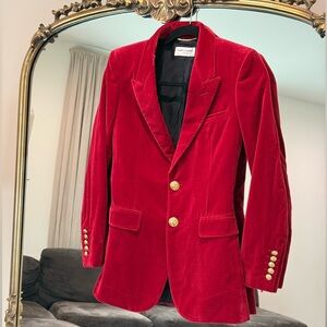 YSL Velvet Blazer